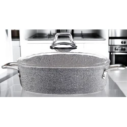 Cковородка Gallery Home GH-000017, серая, 28 см