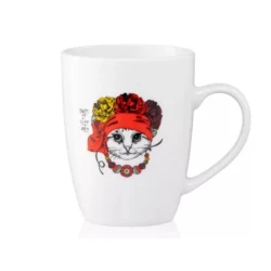 Чашка Ardesto Stephanie, фарфор, белая, 320 мл