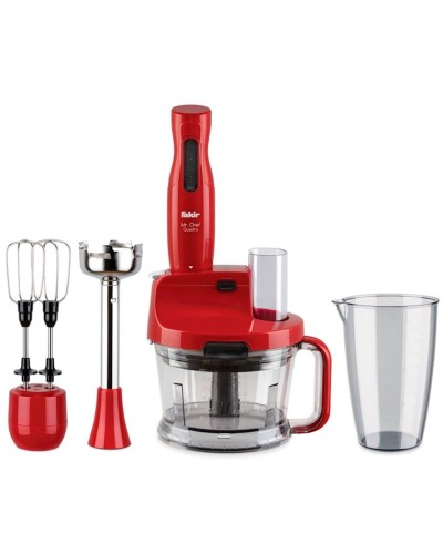 Blender Fakir Mr.Chef Set Red