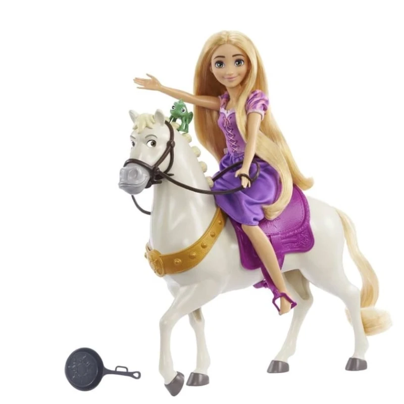 Кукла Mattel HLW23 Disney Princess Fashion Doll Rapunzel & Horse Кукла Mattel HLW23 Disney Princess Fashion Doll Rapunzel & Horse