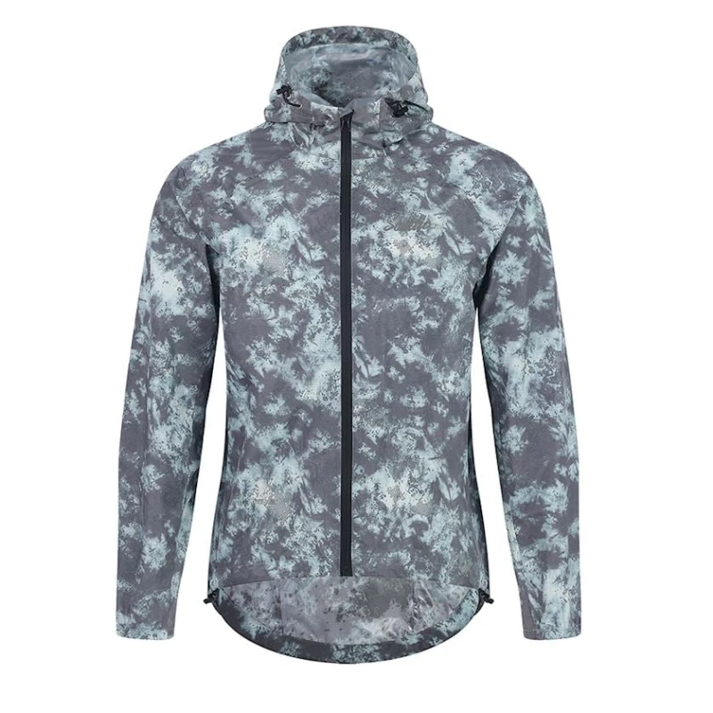 Велокуртка мужская Santic 3C07043V, серая, полиэстер, размер L