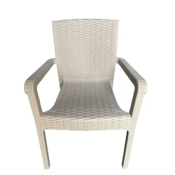 Кресло садовое Senyayla, пластик, коричневое, 47х38х44 см Кресло садовое Senyayla, пластик, коричневое, 47х38х44 см