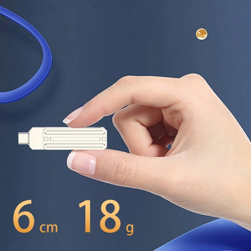 Флеш память USB Wiwu Wi-FD001 3in1 USB3.2 USB-A + Lightning + Type-C OTG 128 GB