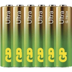 Батарейка GP Ultra Alkaline AA 1.5V, 6 шт