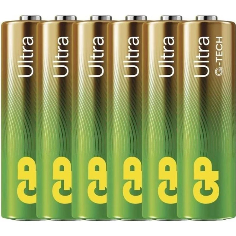 Батарейка GP Ultra Alkaline AA 1.5V, 6 шт Батарейка GP Ultra Alkaline AA 1.5V, 6 шт