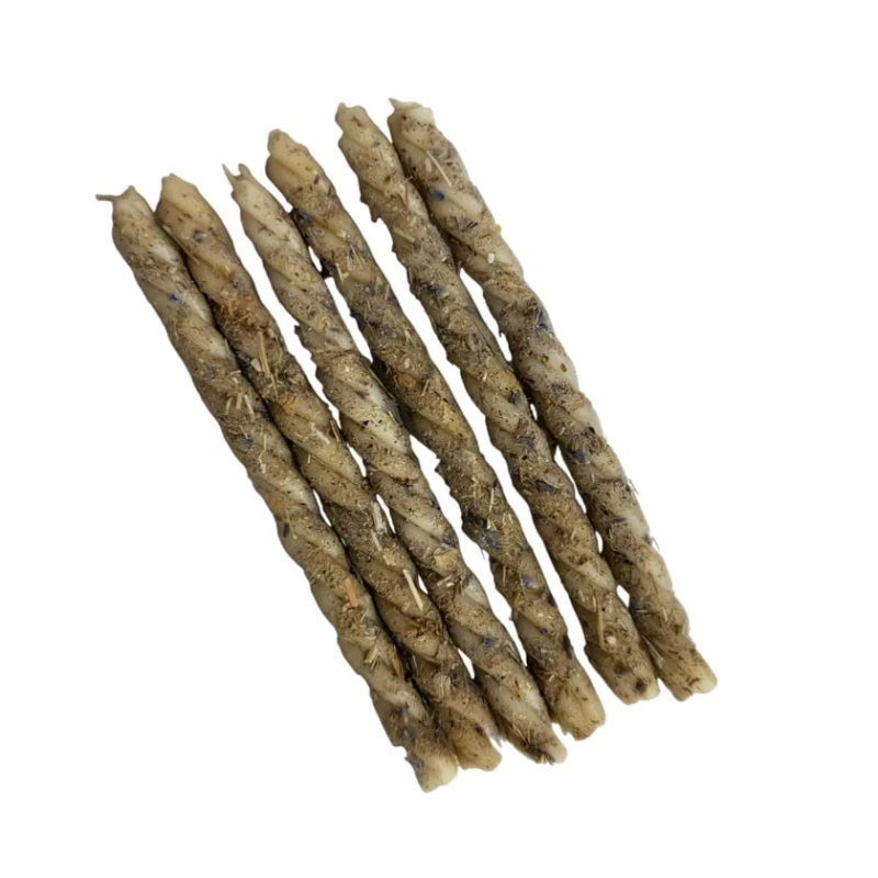 Ətirli şam, bal mumu, bej, 2 əd