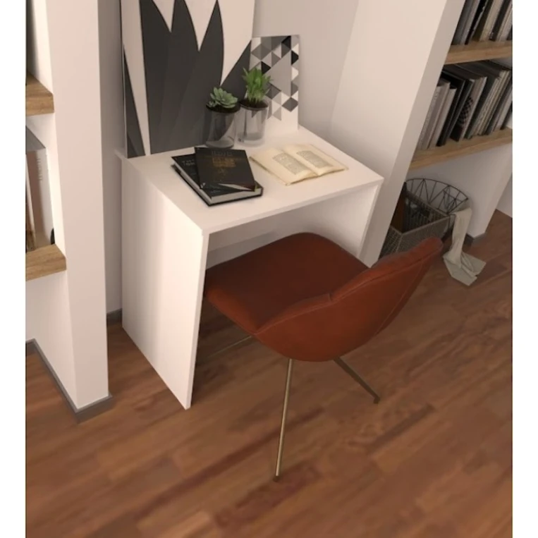 Kompüter masası Art_Komp_Masası 48, ağ, 74x70x50 sm