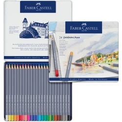 Набор акварельных карандашей Faber-Castell Goldfaber Aqua, 24 шт