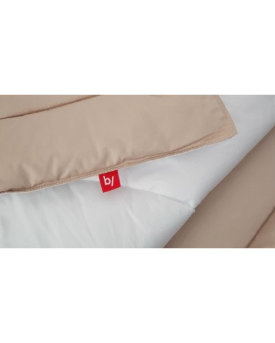 Yorğan Beyosa Favorit, bir yarım, bütün fəsillər, holofayber, bej/ağ, 140x205 sm