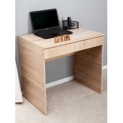 Письменный стол Letta, бежевый, ЛДСП, 75х52х76.6 см