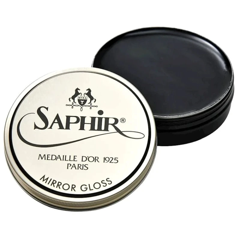 Крем для обуви Saphir Mirror Gloss Черный 75 мл