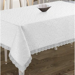 Скатерть Sahara SHA-0000311 160x220 см, белый Скатерть Sahara SHA-0000311 160x220 см, белый