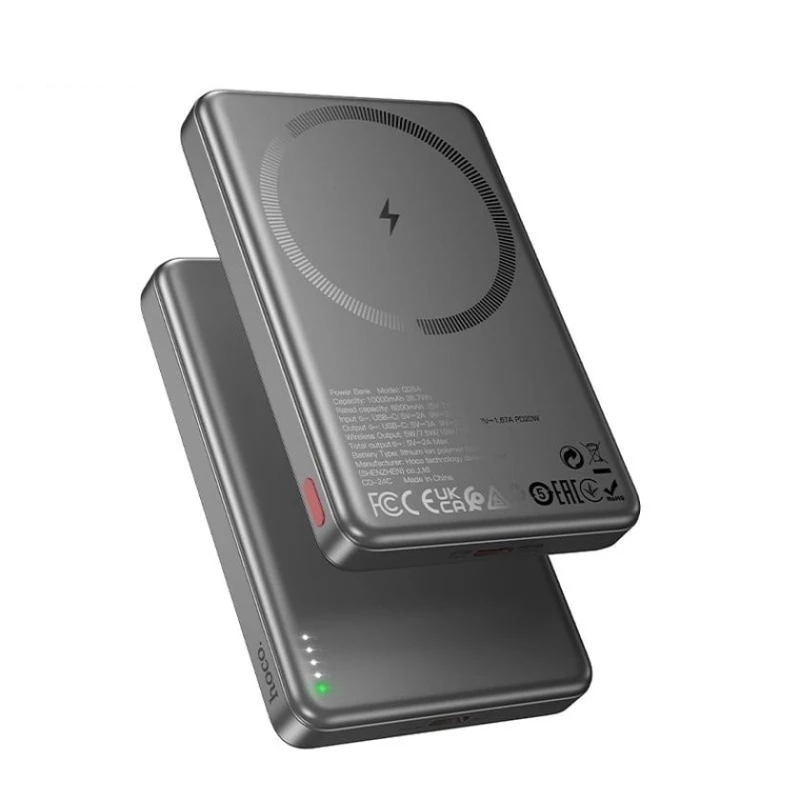 Внешний аккумулятор Hoco Q26A 10000mAh Gray Внешний аккумулятор Hoco Q26A 10000mAh Gray