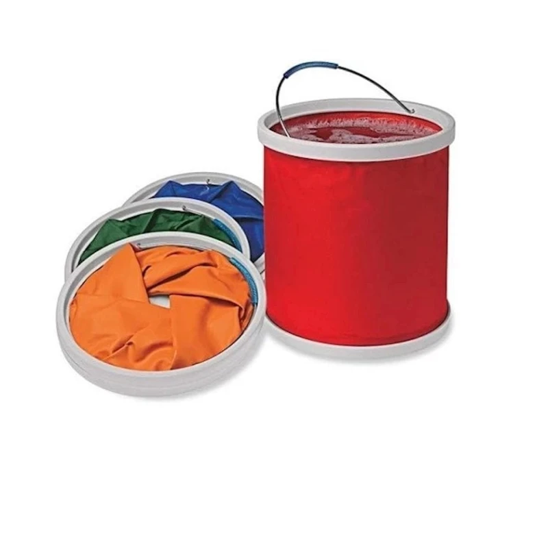 Складное ведро для мытья автомобиля, 11 л, в ассортименте Складное ведро для мытья автомобиля, 11 л, в ассортименте
