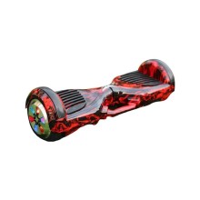 Segway 6.5 düyüm,kantlı,qırmızı alov dilləri