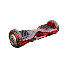 Segway 6.5 düyüm,kantlı,qırmızı alov dilləri