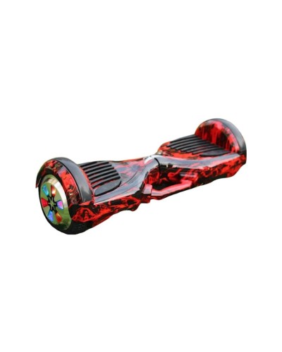 Segway 6.5 düyüm,kantlı,qırmızı alov dilləri