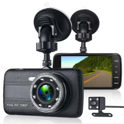 Видеорегистратор Car DVR Dual Dash Cam, Black Видеорегистратор Car DVR Dual Dash Cam, Black