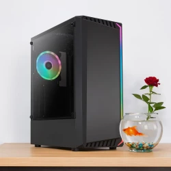 Настольный компьютер AeroCool Intel i3-8100 8GB RAM 480GB SSD 500GB HDD GT 730 Bluetooth Wi-Fi RGB Настольный компьютер AeroCool Intel i3-8100 8GB RAM 480GB SSD 500GB HDD GT 730 Bluetooth Wi-Fi RGB