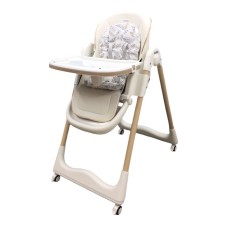 Uşaqlar üçün yedizdirmə oturacağı Burbay TB-5820BE, bej, 85x50x26 sm, 4 ay+