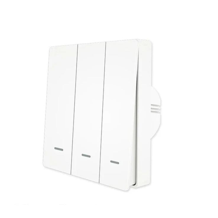 Умный выключатель Moes 3 кнопки Gang Smart Switch Умный выключатель Moes 3 кнопки Gang Smart Switch