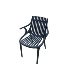 Стул Daim Plastic Monaco MyGardenBaku_019, пластик, антрацит Стул Daim Plastic Monaco MyGardenBaku_019, пластик, антрацит