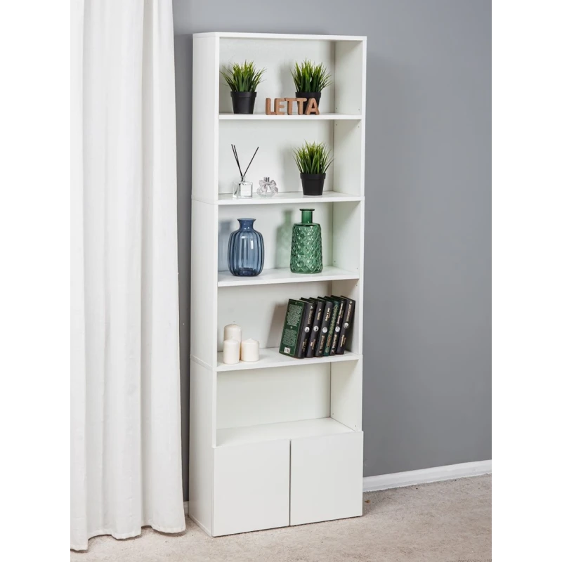 Стеллаж Letta, белый, ЛДСП, 181x60x24 см Стеллаж Letta, белый, ЛДСП, 181x60x24 см
