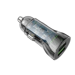 Автомобильное зарядное устройство Hoco Z47 Black