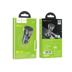 Автомобильное зарядное устройство Hoco Z47 Black