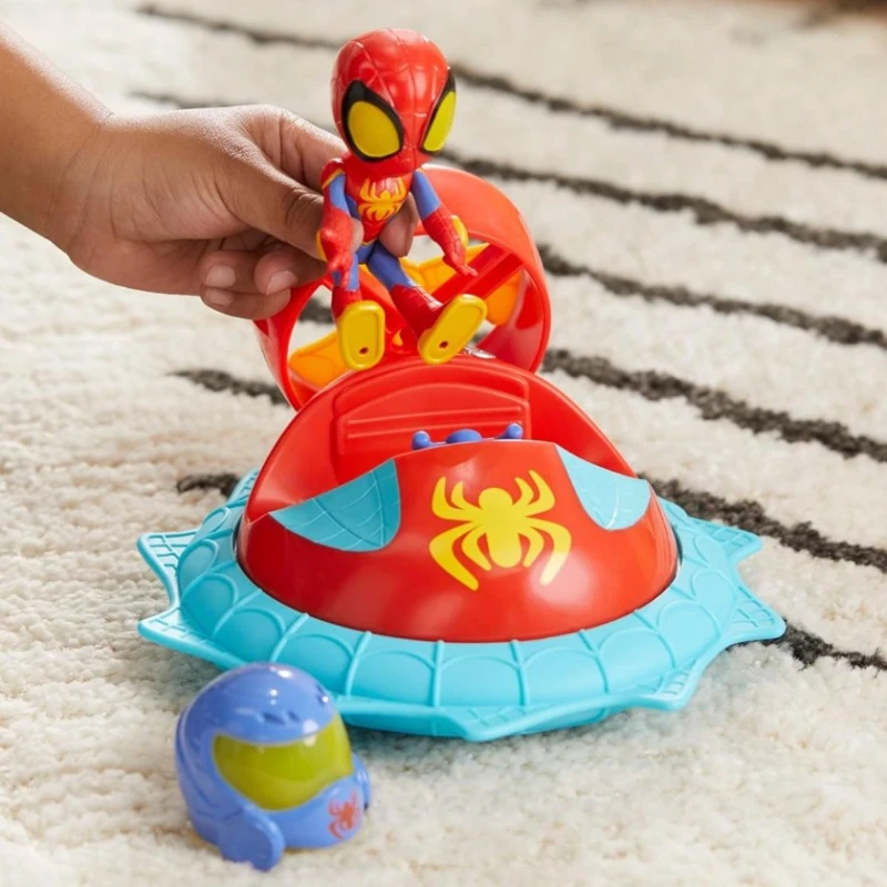 Игровой набор Hasbro Spidey & His Amazing Friends Hover Spinner Vehicle F6775, товар в ассортименте Игровой набор Hasbro Spidey & His Amazing Friends Hover Spinner Vehicle F6775, товар в ассортименте