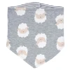 Бандана-нагрудник Chicco 32924-95, хлопок, серый