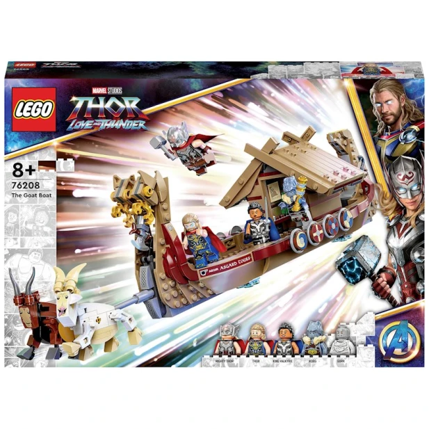 Конструктор LEGO Super Heroes The Goat Boat 76208, 8+ лет, 564 элементов