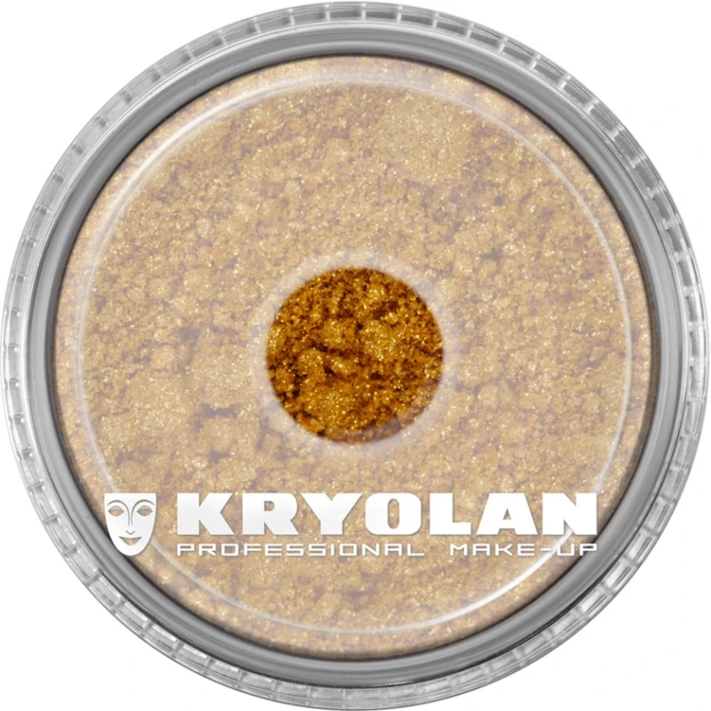 Пудра для грима Kryolan SP228 Золотистая 3 г Пудра для грима Kryolan SP228 Золотистая 3 г
