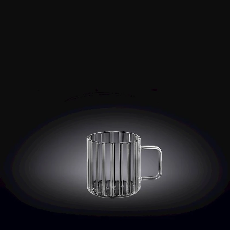 Чашка Wilmax 888613/A, 150 мл, стекло, прозрачная Чашка Wilmax 888613/A, 150 мл, стекло, прозрачная