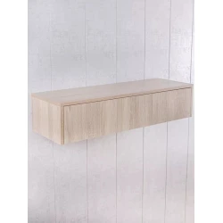 Туалетный столик Art Mebel 11, ламинат, 17х71х30 см, вотан