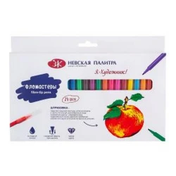 Набор фломастеров Невская палитра Я - Художник, 24 цвета Набор фломастеров Невская палитра Я - Художник, 24 цвета