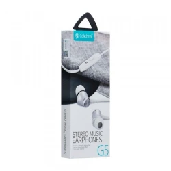Проводные наушники Celebrat G5 White