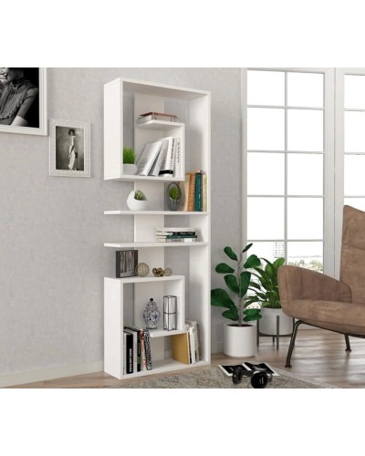 Stellaj Ev Plus Strom, 161x70x20 sm, LDSP, ağ
