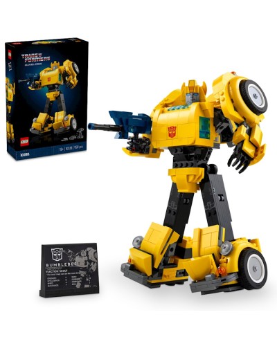 Konstruktor LEGO Icons Transformers Bumblebee 10338, 18+ yaş, 950 hissə