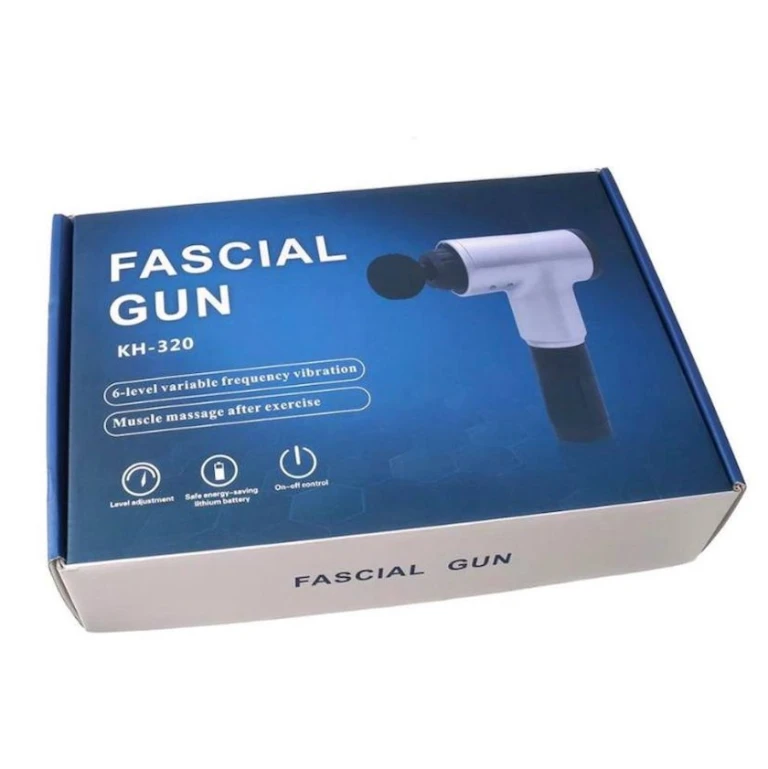 Массажер-пистолет для тела Fascial Gun KH-320 Массажер-пистолет для тела Fascial Gun KH-320