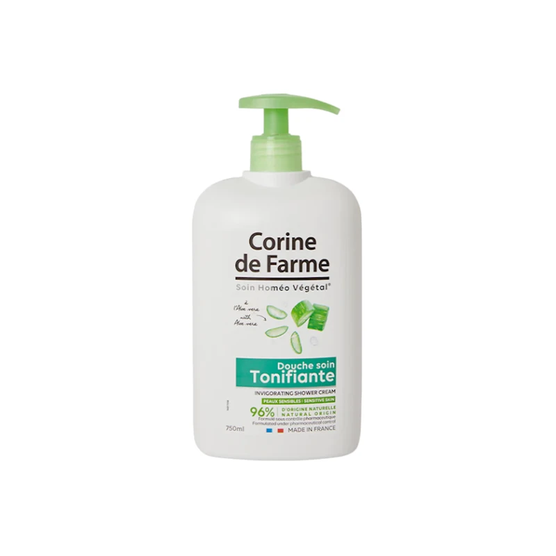 Крем для душа Corine de Farme Shower Cream Aloe Vera, 750 мл Крем для душа Corine de Farme Shower Cream Aloe Vera, 750 мл