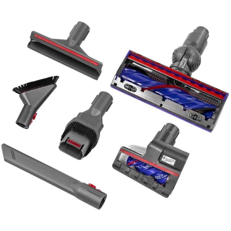 Беспроводной вертикальный пылесос Dyson V11 Extra SV28 Nickel/Red Беспроводной вертикальный пылесос Dyson V11 Extra SV28 Nickel/Red