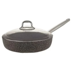 Tava Burner Elis Granitech, qranit, boz, 20x4.5 sm