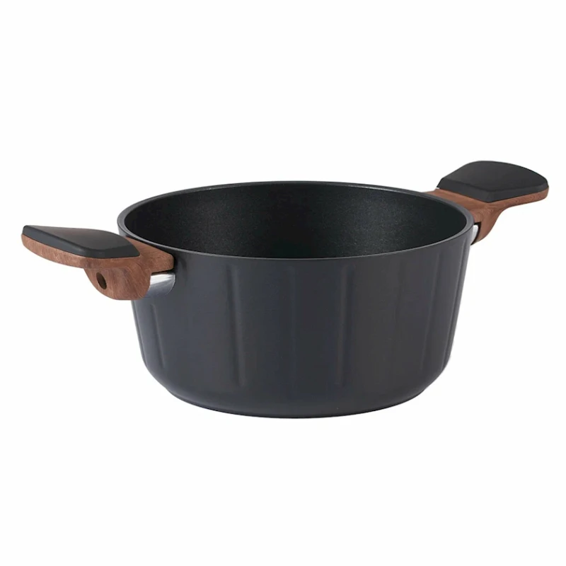 Кастрюля Werner Vertical, 20 см, 2.65 л, алюминий, черная Кастрюля Werner Vertical, 20 см, 2.65 л, алюминий, черная