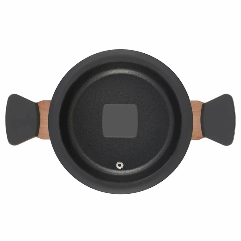 Кастрюля Werner Vertical, 20 см, 2.65 л, алюминий, черная Кастрюля Werner Vertical, 20 см, 2.65 л, алюминий, черная