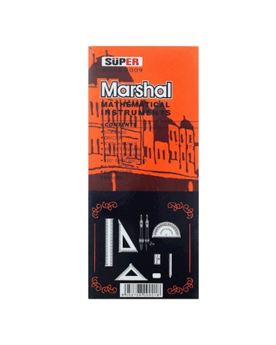 Cizgi alətləri dəsti Marshal J-MA009, 9 əşya
