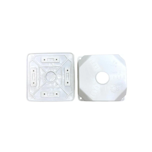 Montaj qutusu PE_0002, ağ, 11х11 sm Montaj qutusu PE_0002, ağ, 11х11 sm