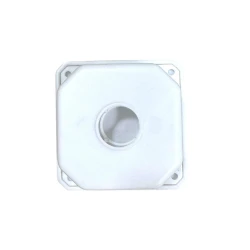 Montaj qutusu PE_0002, ağ, 11х11 sm Montaj qutusu PE_0002, ağ, 11х11 sm