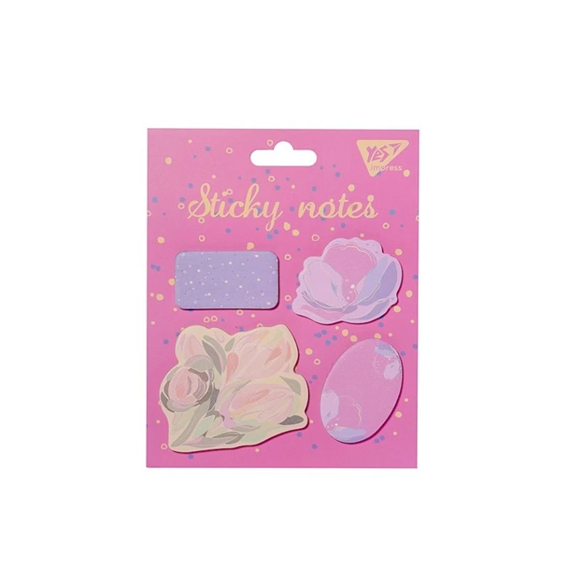 Самоклеющиеся закладки Yes Viola, 170282, 120x150 мм, 4x40 листов, разноцветный Самоклеющиеся закладки Yes Viola, 170282, 120x150 мм, 4x40 листов, разноцветный