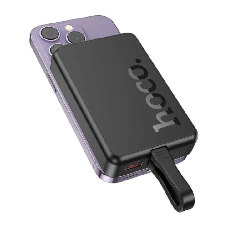 Внешний аккумулятор Hoco Q24 Elegant 10000mAh Black Внешний аккумулятор Hoco Q24 Elegant 10000mAh Black
